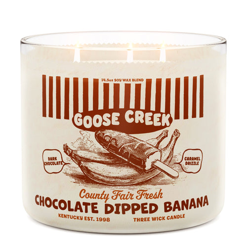 Chocolate Dipped Banana 3-Wick Candle