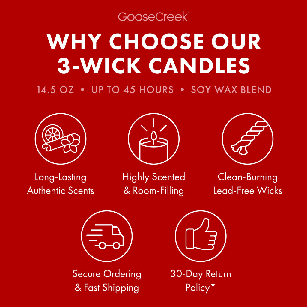 Pomegranate Cran-Apple 3-Wick Candle